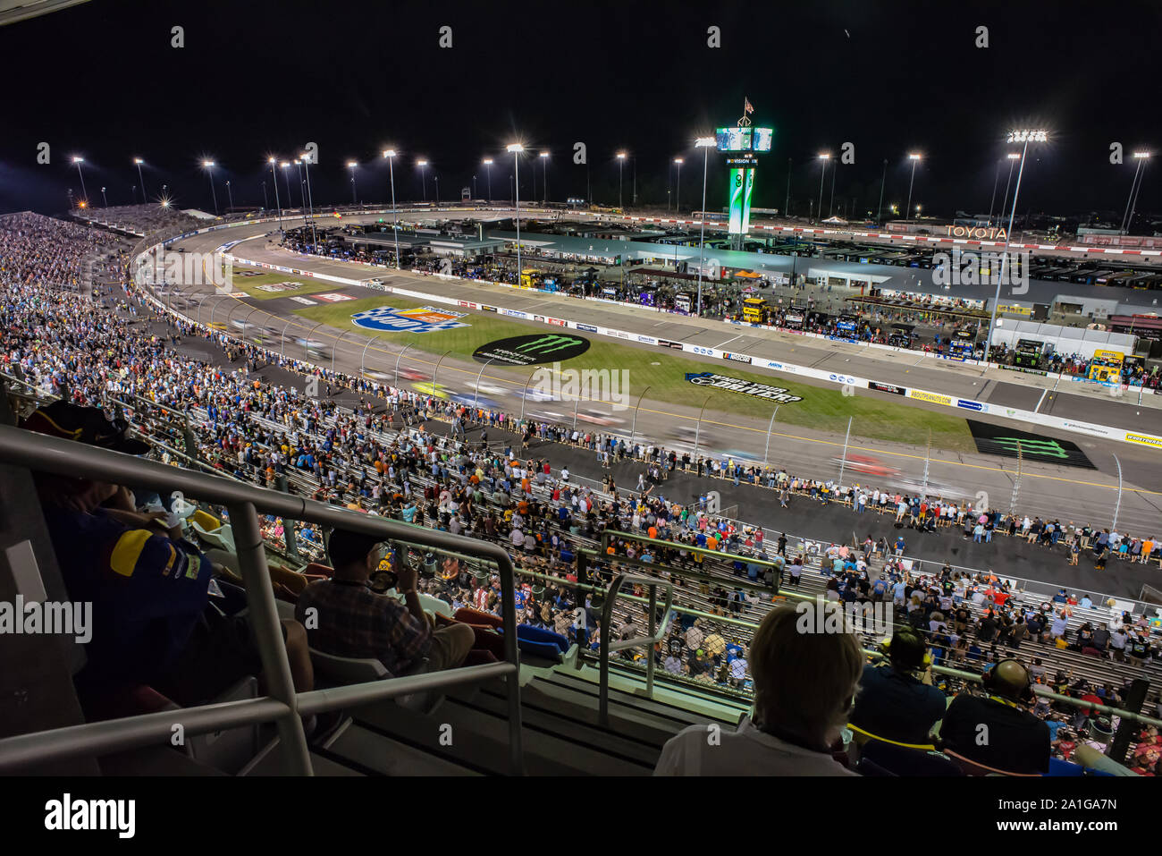 NASCAR Championship 400 at Richmond, VA. race track Stock Photo Alamy