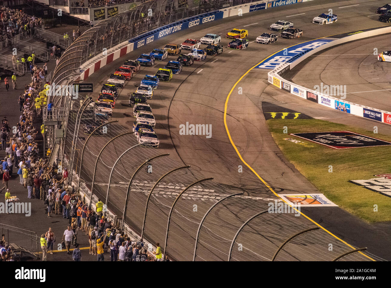 NASCAR Championship 400 at Richmond, VA. race track Stock Photo - Alamy