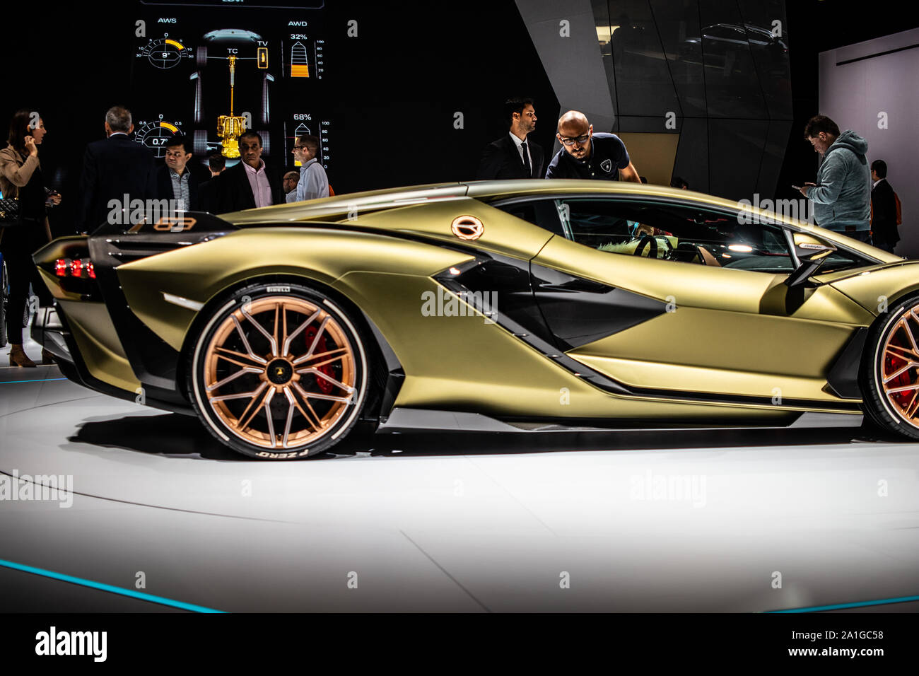 Frankfurt, Germany, Sep 10, 2019 Sian FKP 37 at IAA, 2020