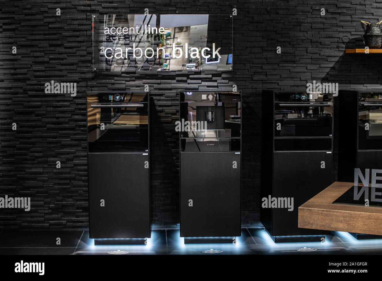 Accent Line Carbon Black Stock Photos Accent Line Carbon Black
