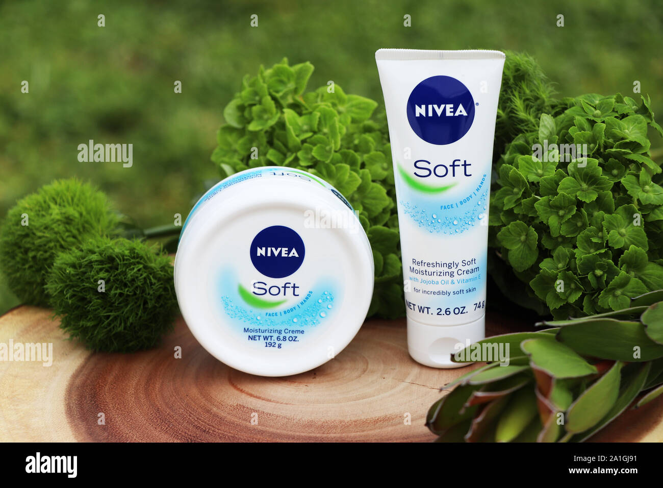 Nivea Soft Products Stock Photo - Alamy