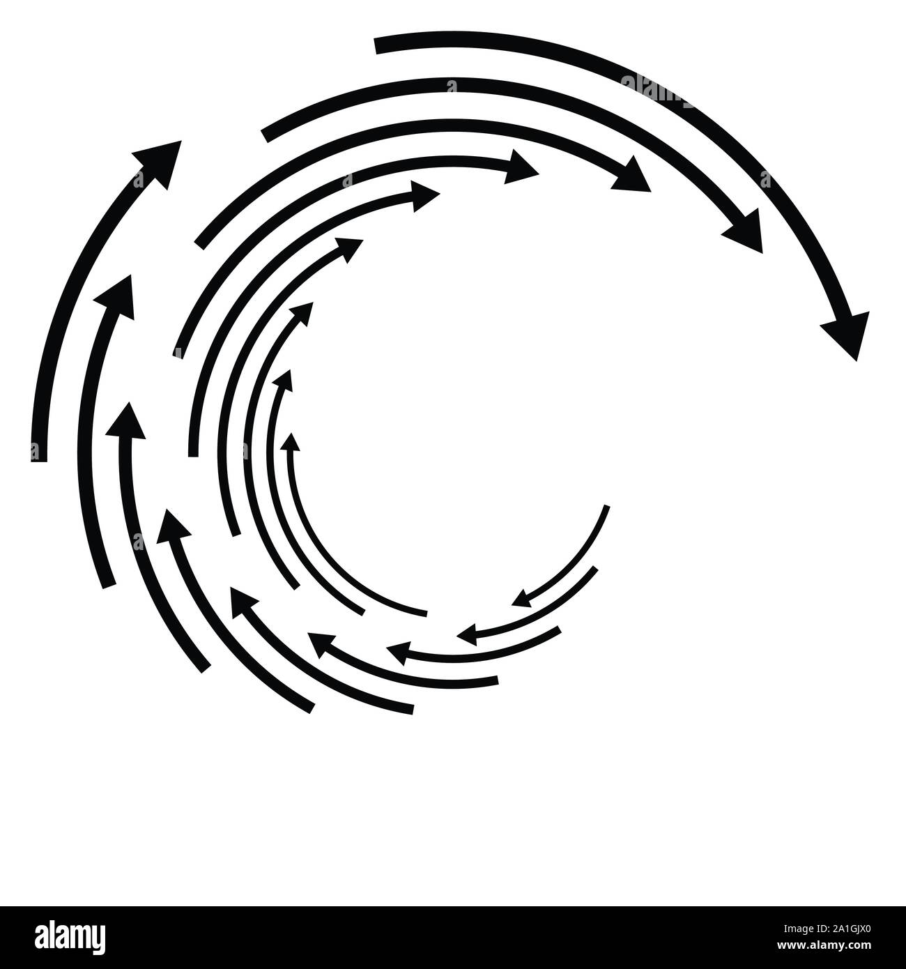 Стрелка тока. Spiral Whirl! 2.