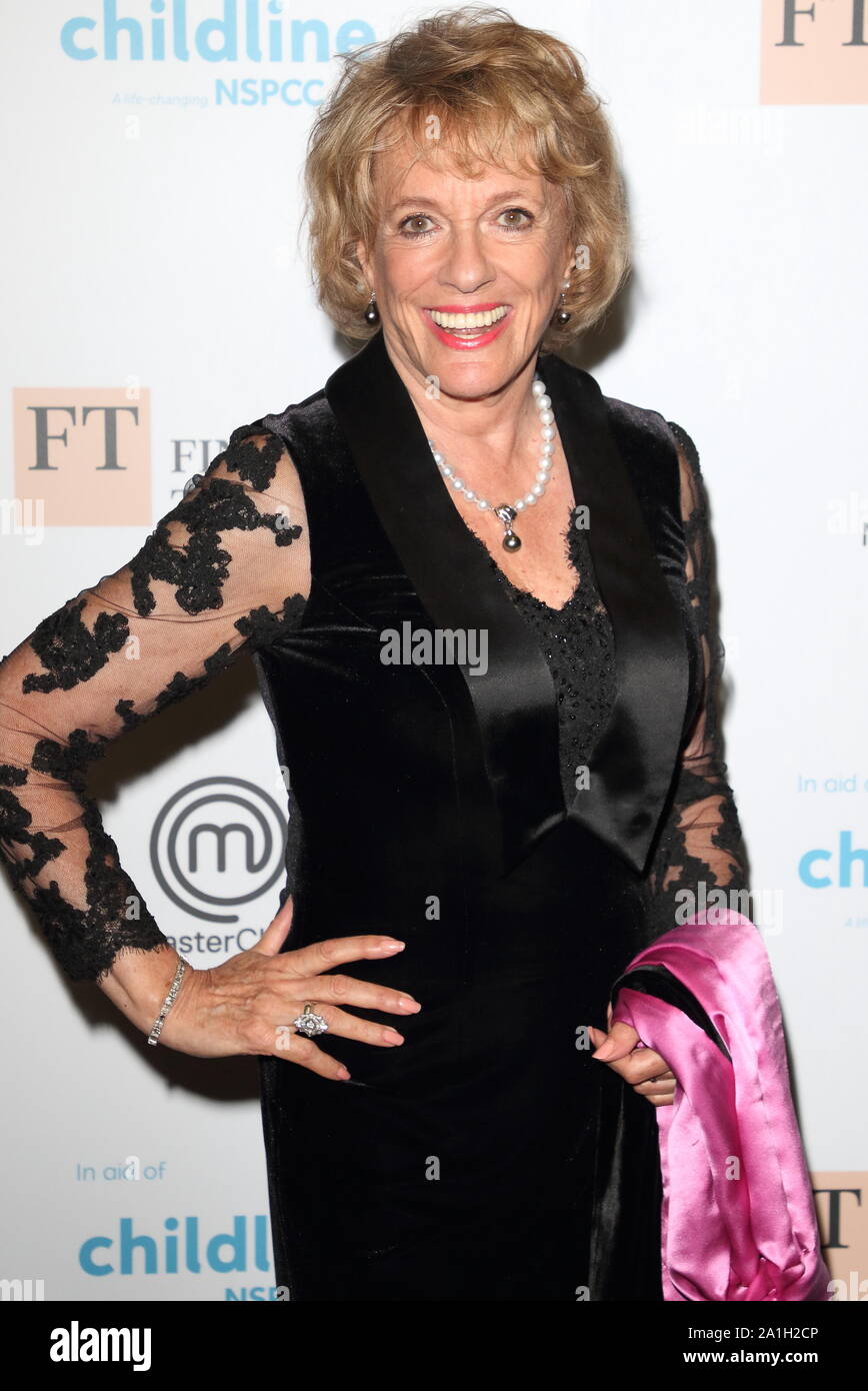 London Uk 26th Sep 2019 Founder Of Childline Dame Esther Rantzen Attends The Childline Ball 2019 Partnered With Masterchef For This Year S Theme At Old Billingsgate In London Credit Sopa Images Limited Alamy
