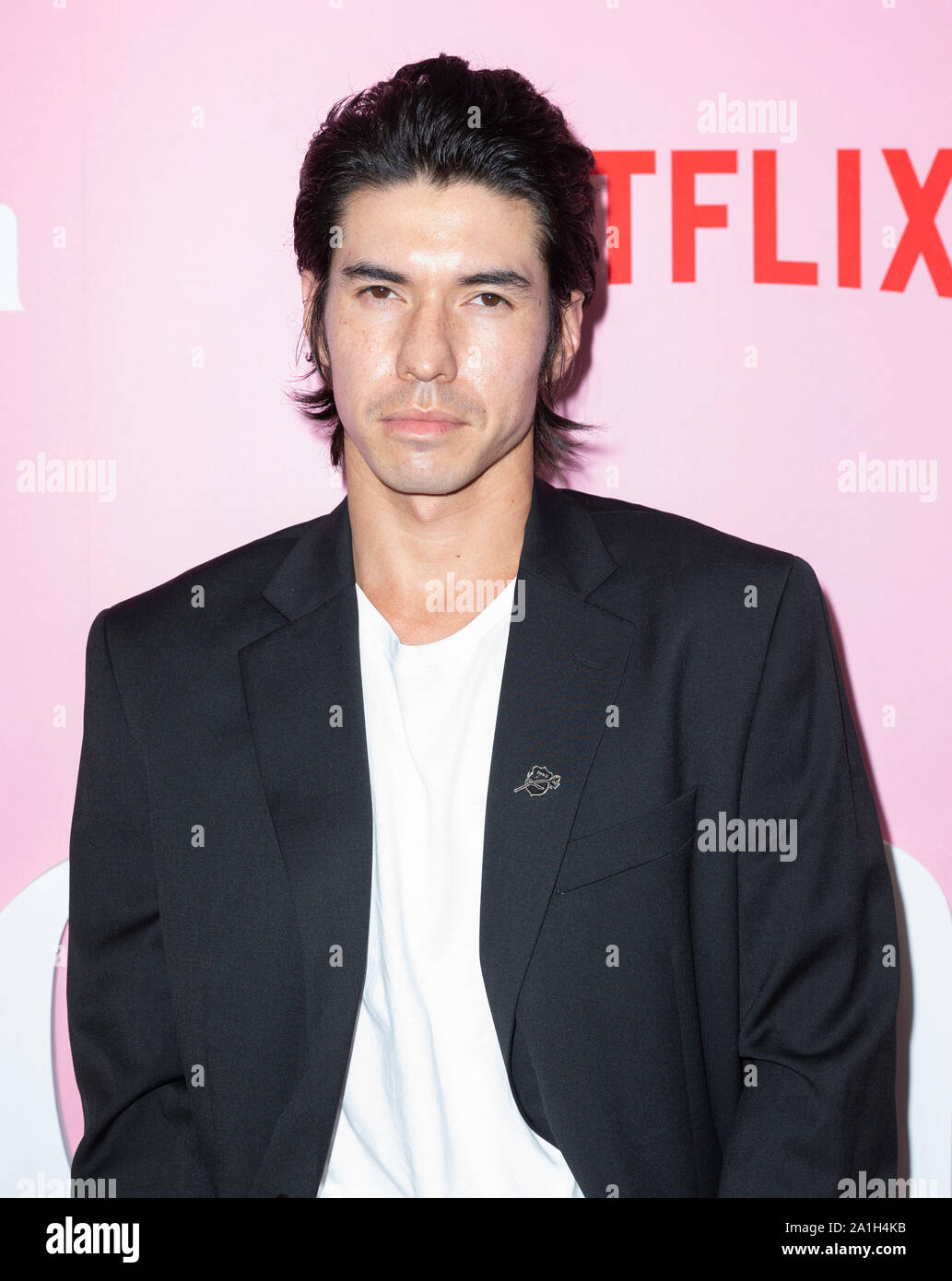 New York, NY - September 26, 2019: Benjamin Barrett attends Netflix The