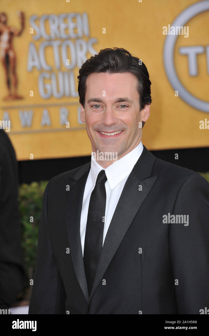 LOS ANGELES, CA. January 30, 2011: Jon Hamm at the 17th Annual Screen Actors Guild Awards at the Shrine Auditorium. © 2011 Paul Smith / Featureflash Stock Photo