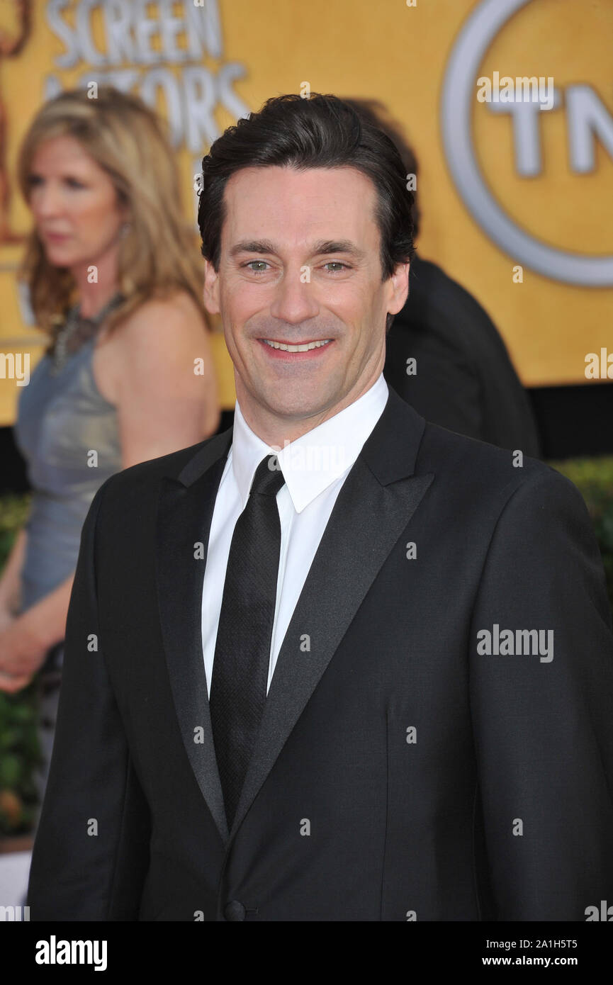 LOS ANGELES, CA. January 30, 2011: Jon Hamm at the 17th Annual Screen Actors Guild Awards at the Shrine Auditorium. © 2011 Paul Smith / Featureflash Stock Photo