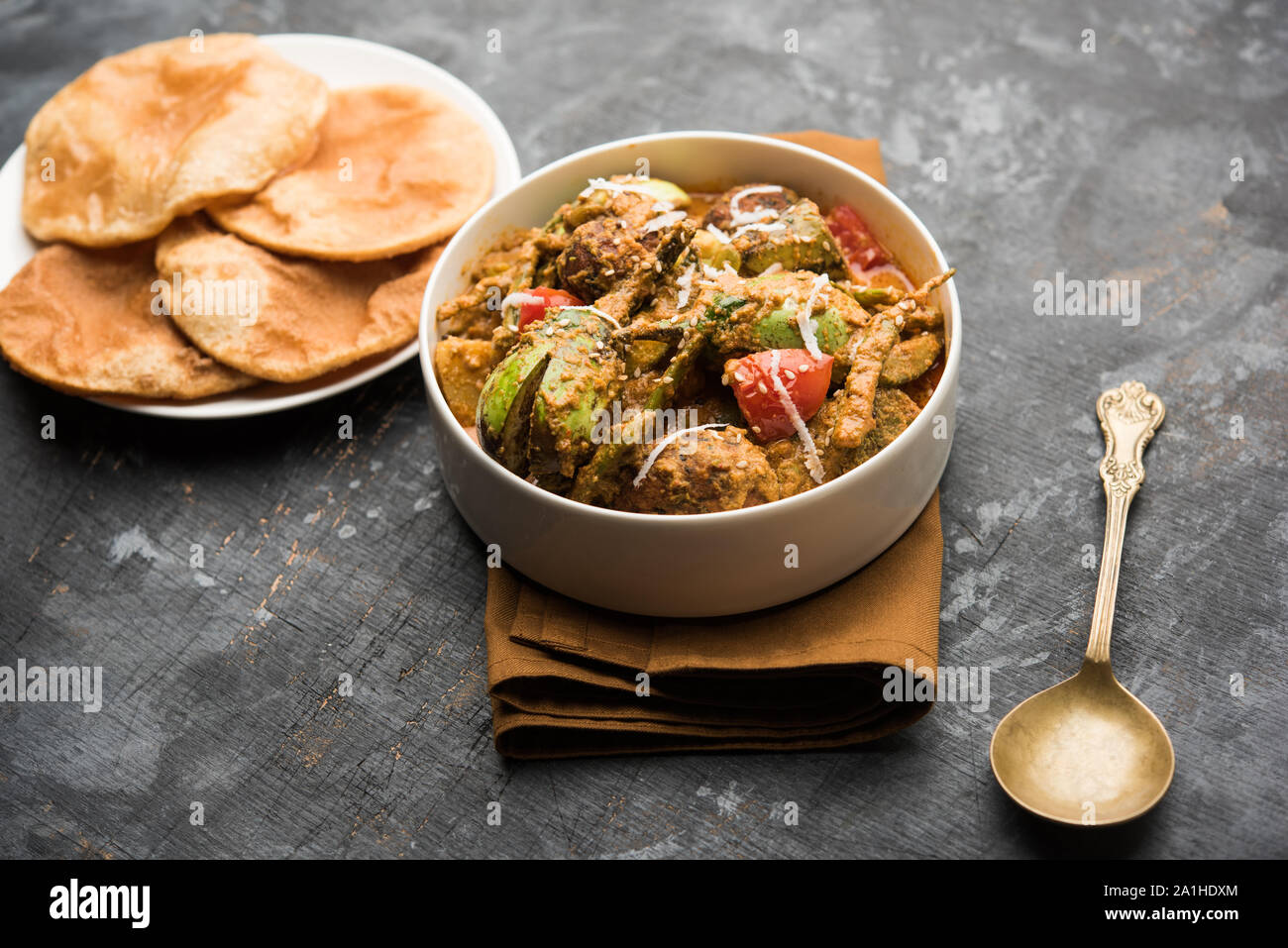Undhiyu is a Gujarati mixed vegetable dish, specialty of Surat, India