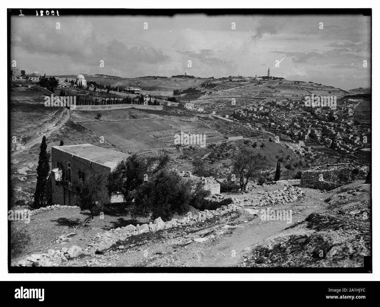 Mt. Zion & Olivet from the S Stock Photo Alamy