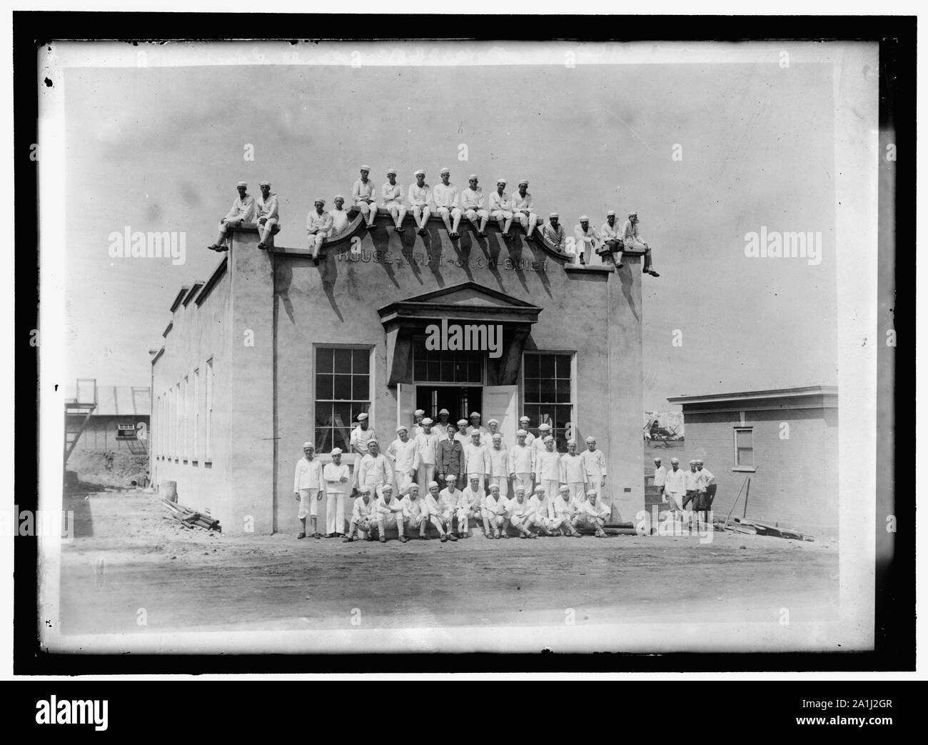 NAVAL SCOUTS. HOUSE THAT JACK BUILT Stock Photo Alamy