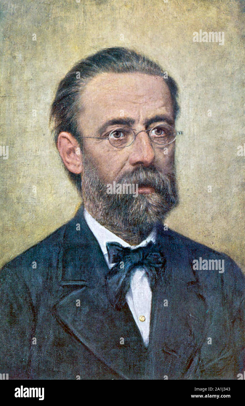 BEDRICH SMETANA (1824-1884) Czech composer about 1875 Stock Photo