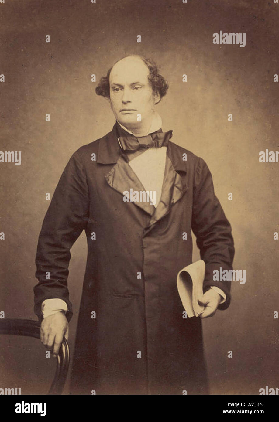 DANIEL MACLISE (18061870) Irish painter and illustrator Stock Photo