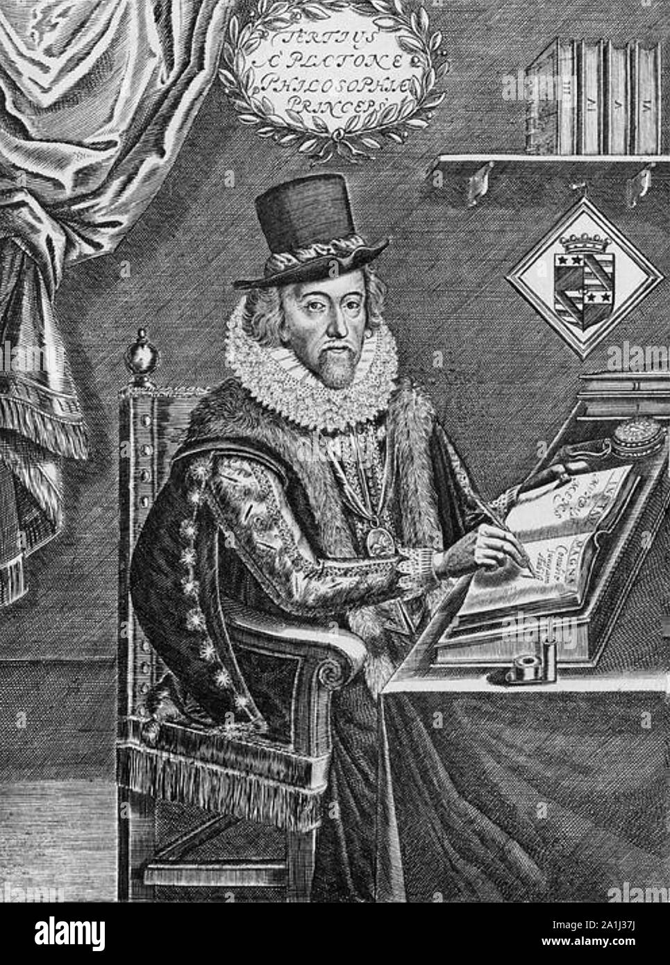 FRANCIS BACON (1561-1626) English statesman and philosopher Stock Photo