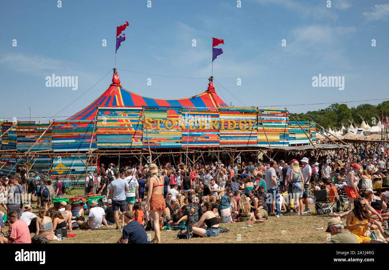 Glastonbury Festival 2019. Credit: Charlie Raven/Alamy Stock Photo