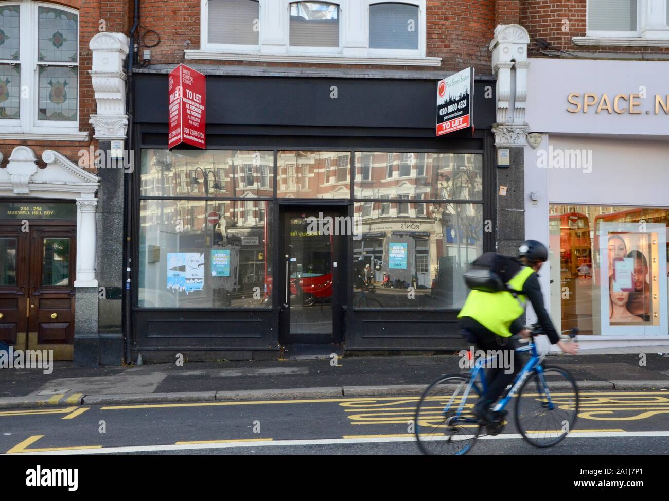 empty and closed down businesses and shops in north london england UK Stock Photo Alamy
