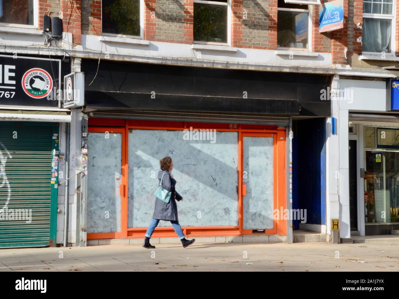empty and closed down businesses and shops in north london england UK Stock Photo Alamy