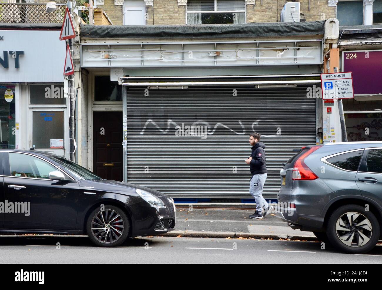 empty and closed down businesses and shops in north london england UK Stock Photo Alamy