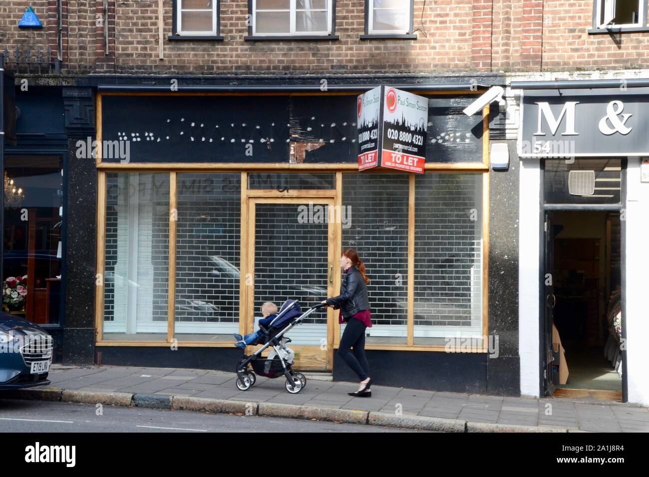 empty and closed down businesses and shops in north london england UK Stock Photo Alamy