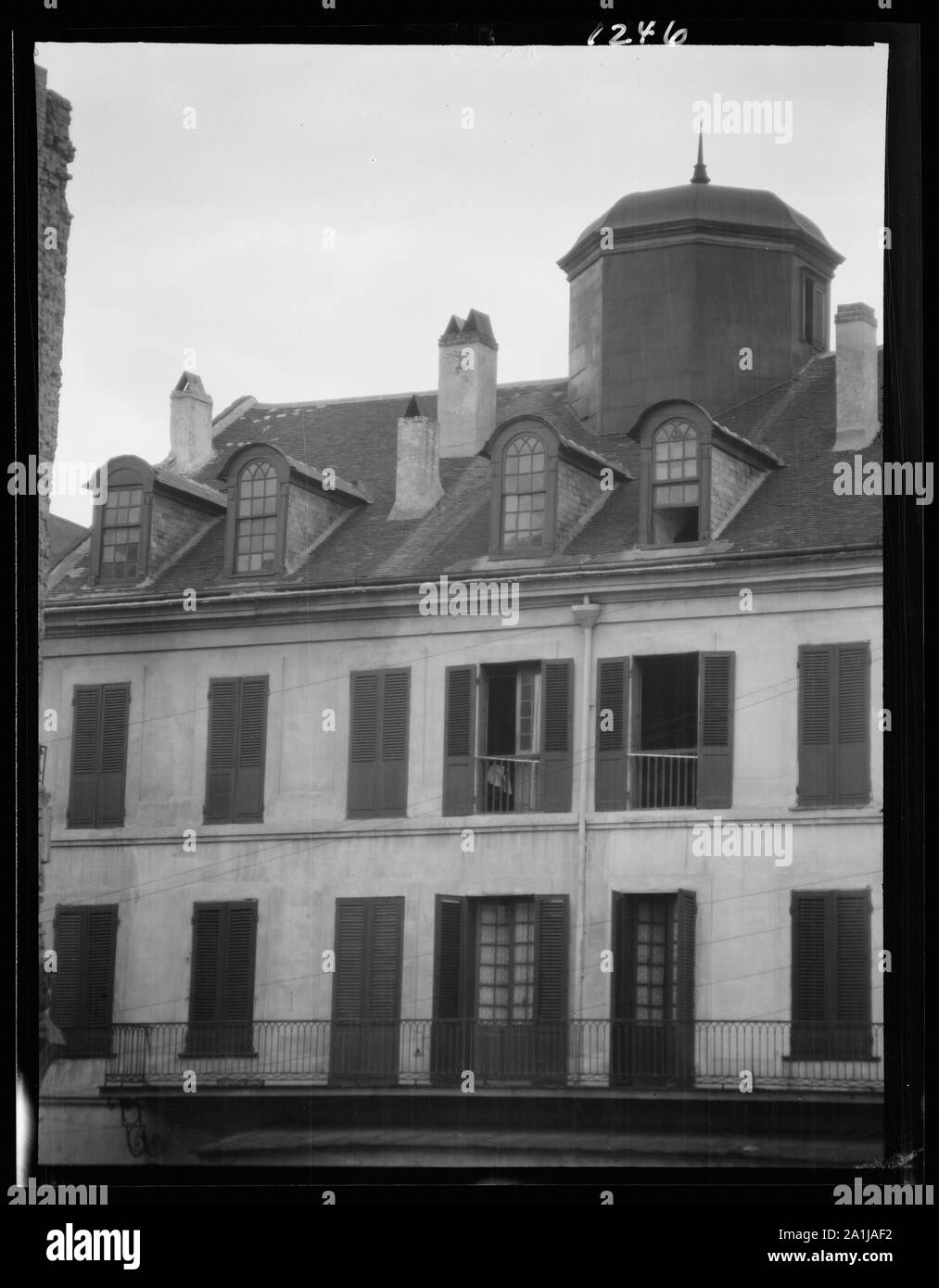 Napoleon House on Chartres Street, New Orleans Stock Photo