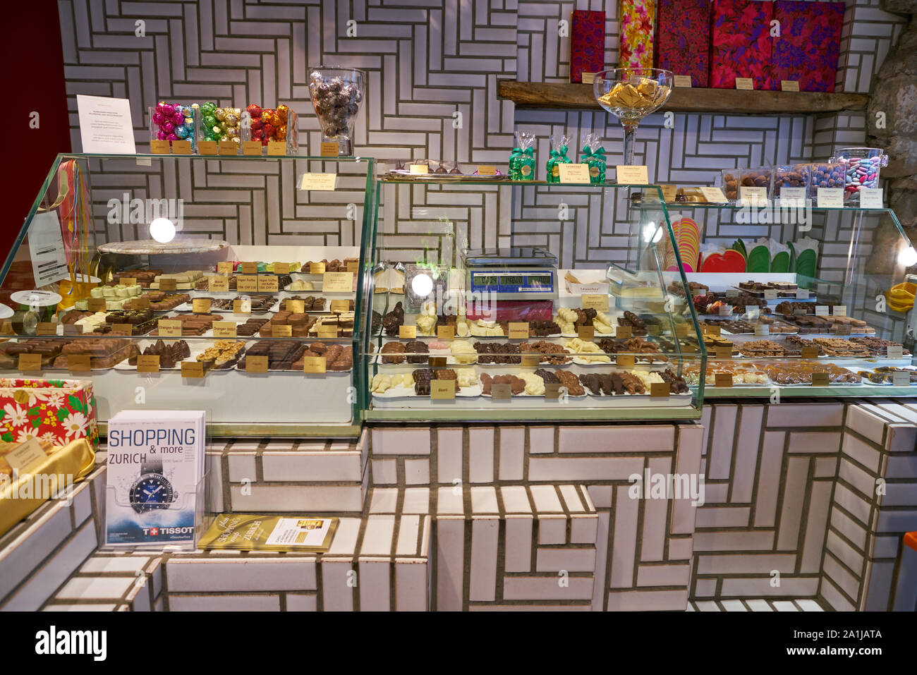Switzerland chocolate store hires stock photography and images Alamy