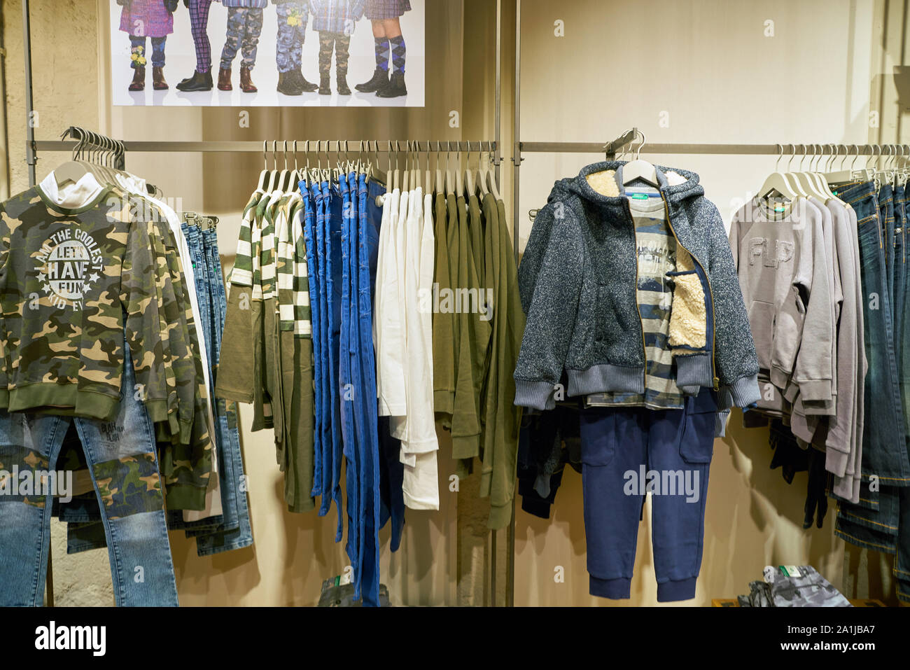 United Color Benetton Shop In High Resolution Stock Photography and Images  - Alamy