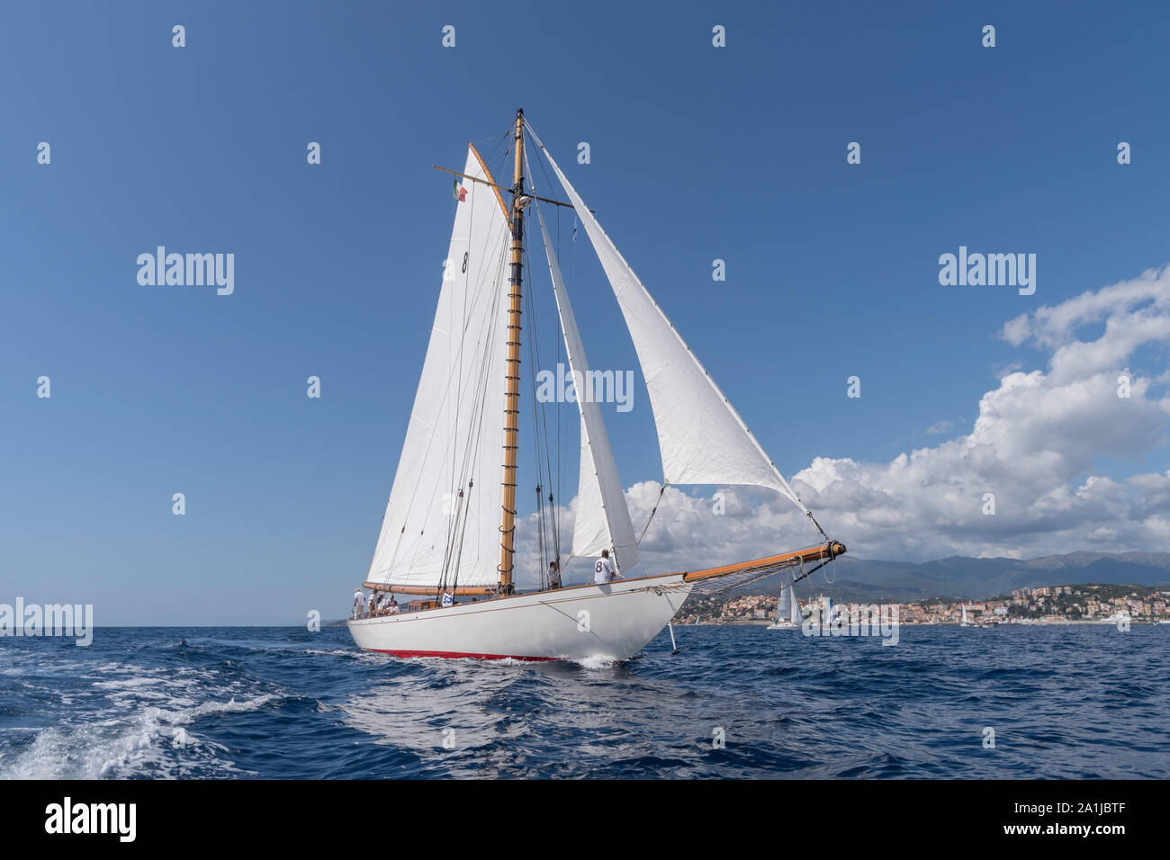 Moonbeam IV classic sail yacht, built in 1914 by William Fife Junior in