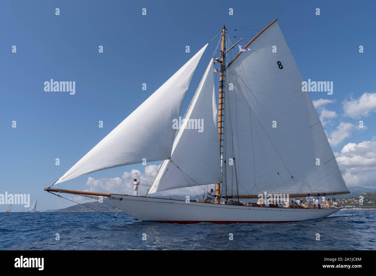 Moonbeam IV classic sail yacht, built in 1914 by William Fife Junior in
