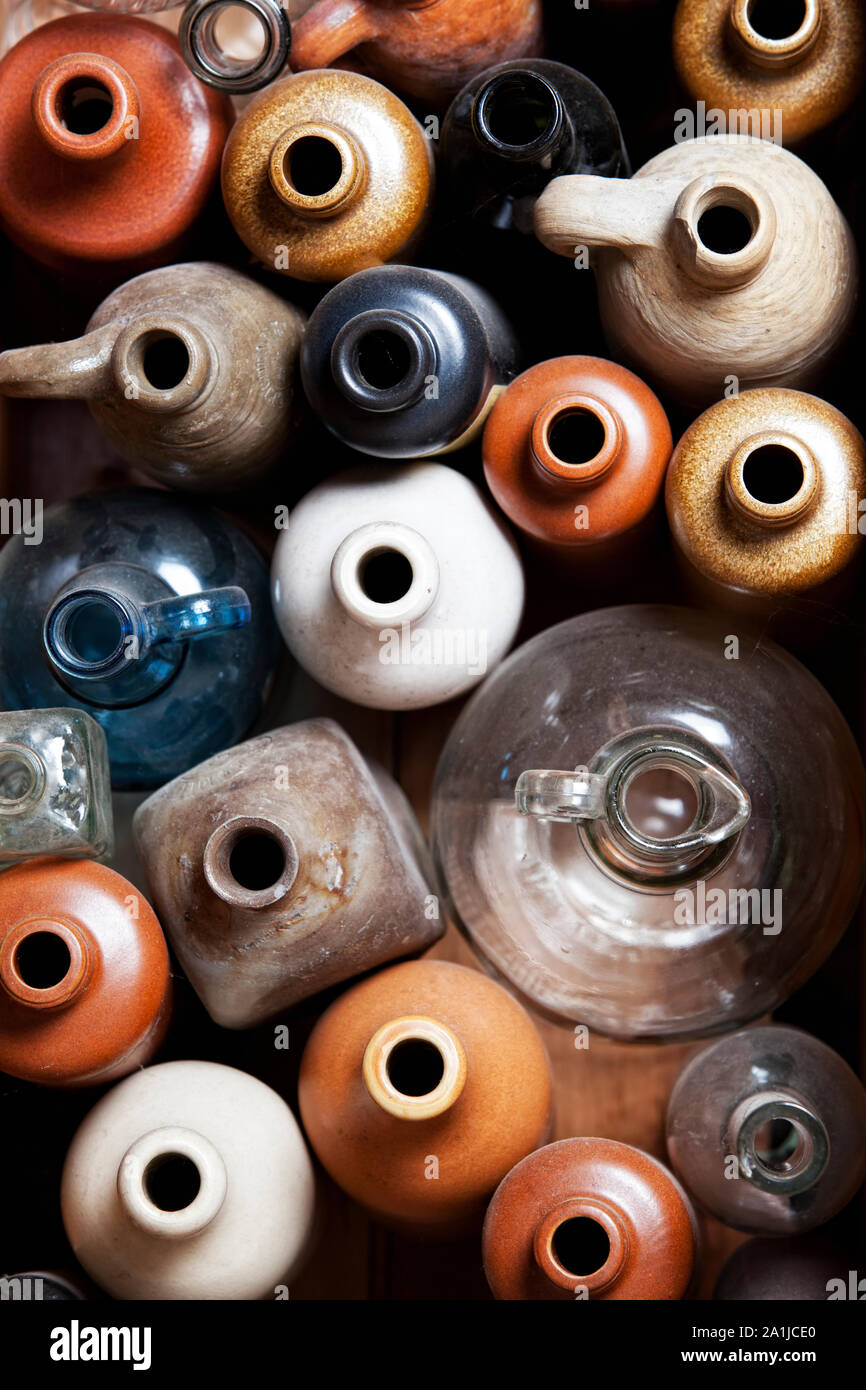 Ceramic bottles hires stock photography and images Alamy