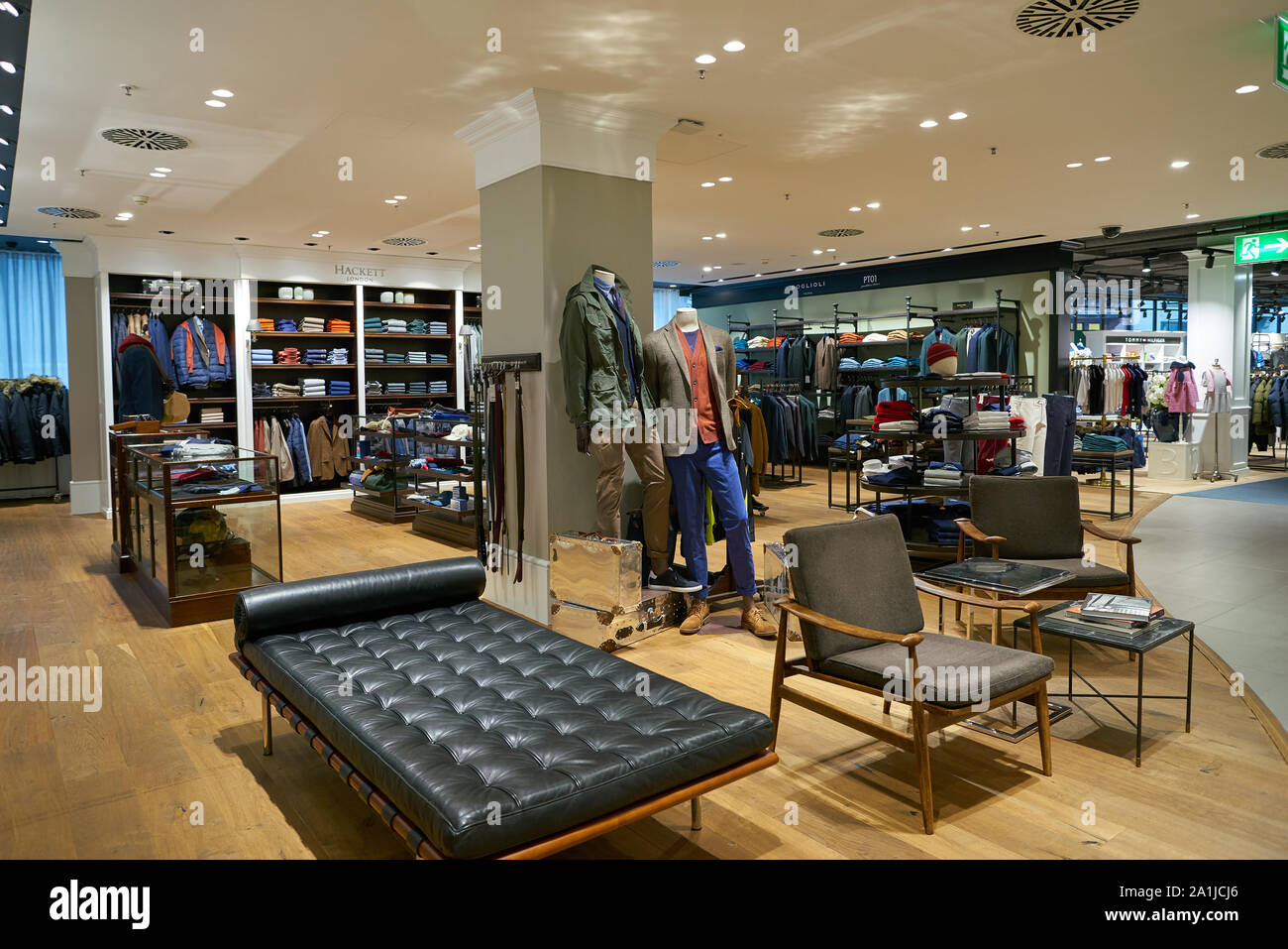 Hackett retail outlet hi-res stock photography and images - Alamy