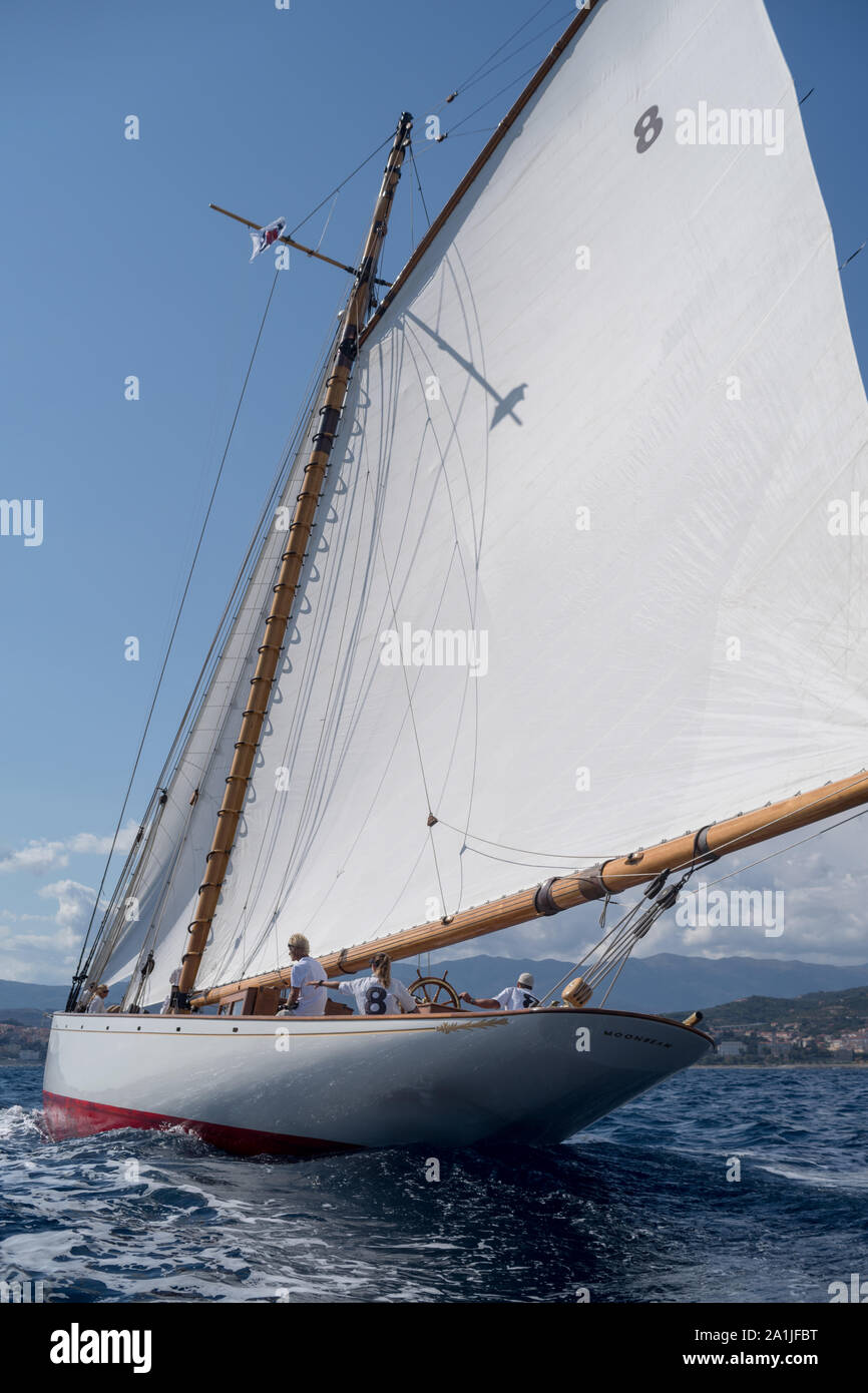 Moonbeam IV classic sail yacht, built in 1914 by William Fife Junior in