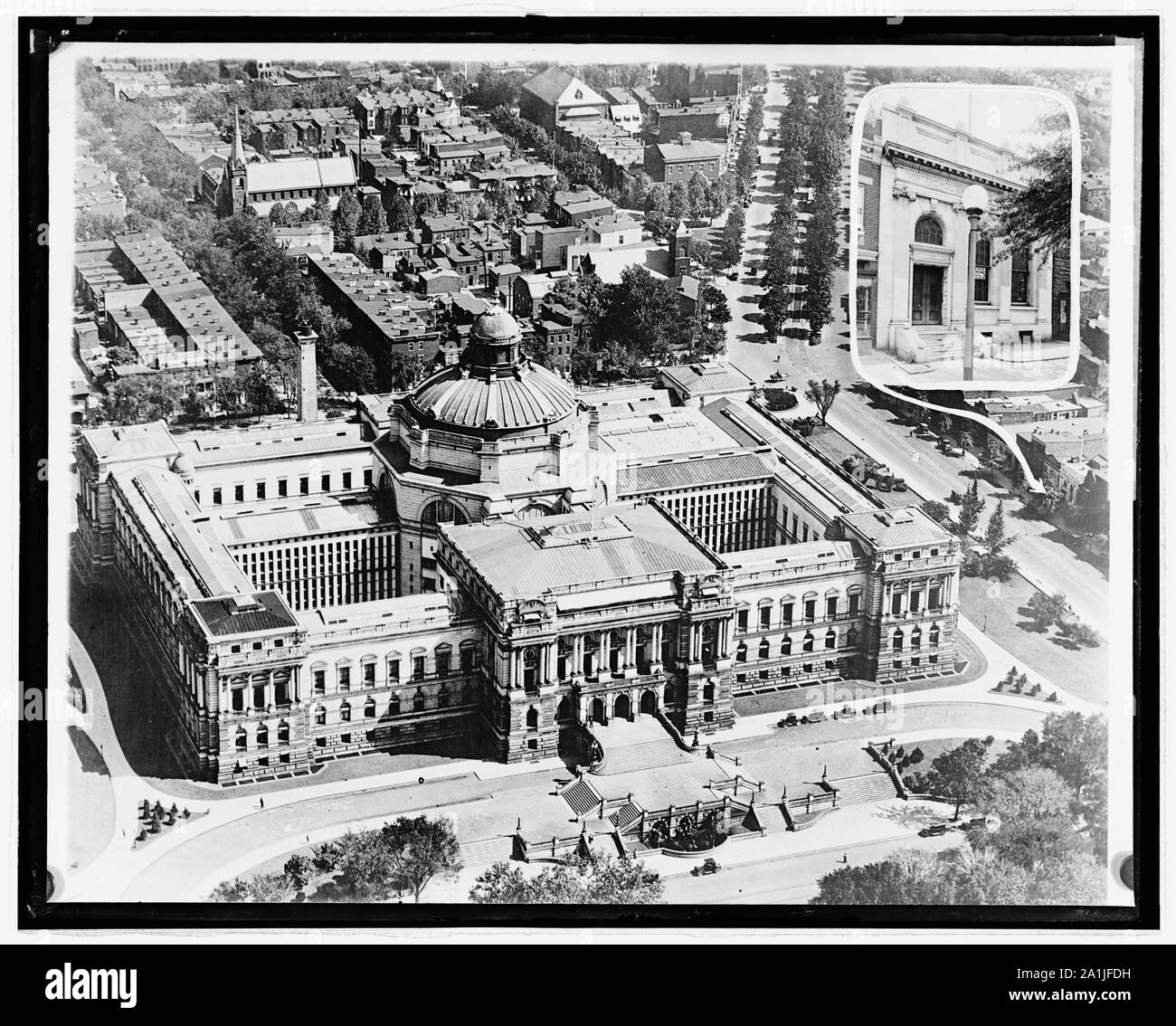 National Library for Blind [Aerial View of Library of Congress