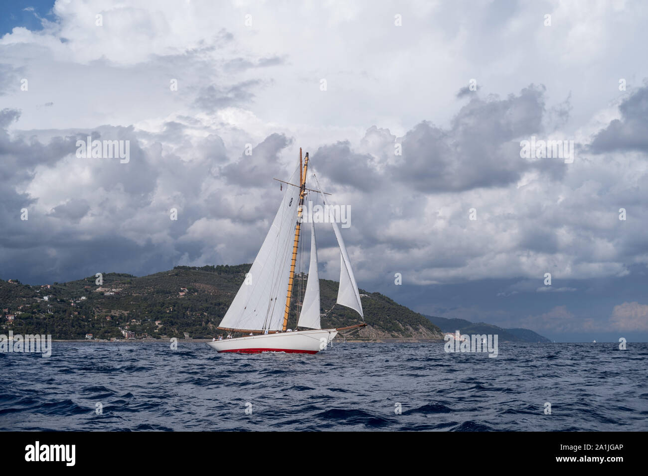 Moonbeam IV classic sail yacht, built in 1914 by William Fife Junior in