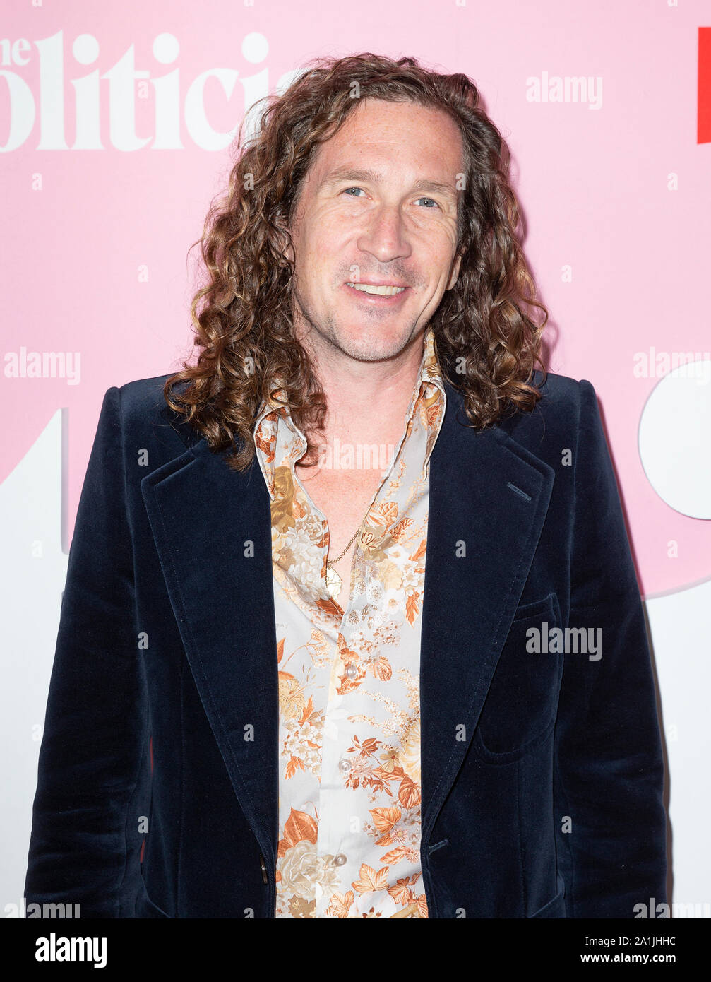 Ian Brennan attends Netflix The Politician premiere at DGA Theater (Photo by Lev Radin/Pacific Press) Stock Photo