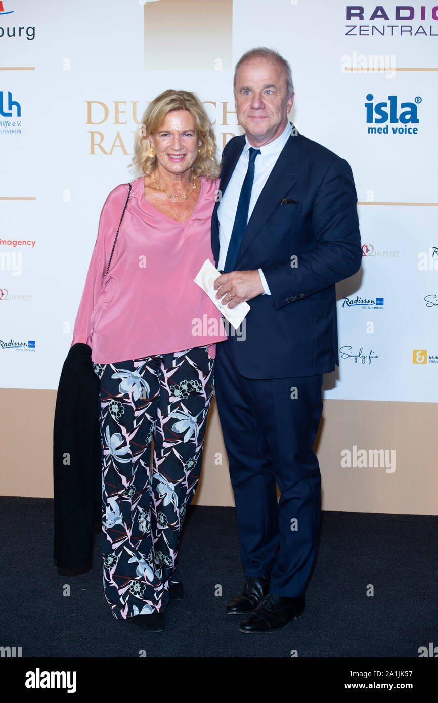 Hubertus MEYERBURCKHARDT, presenter, wife Dorothee, red carpet, Red Carpet Show, arrival Hubertus MEYERBURCKHARDT, presenter, wife Dorothee, red carpet, Red Carpet Show, arrival
