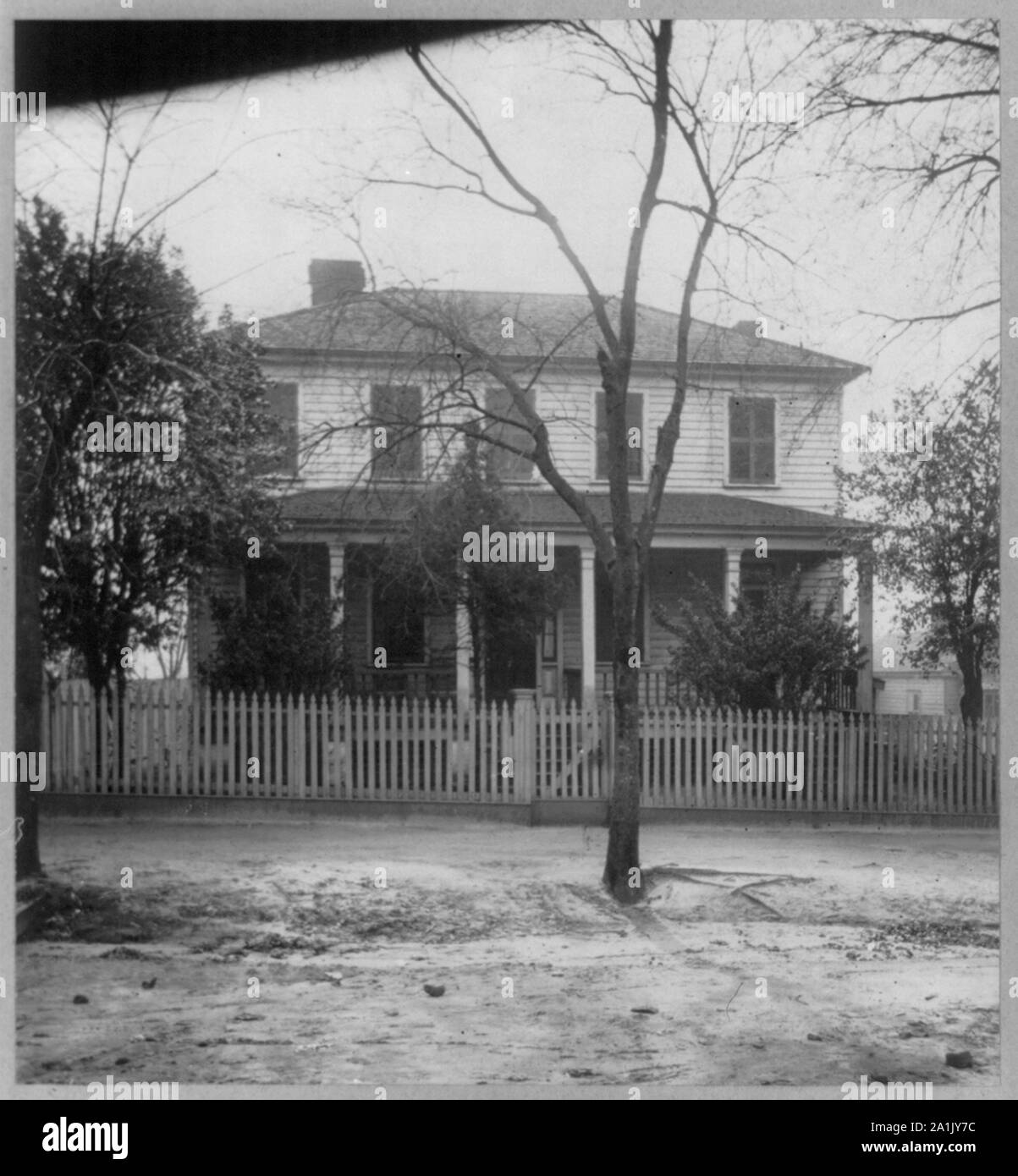 Negro homes - home of Bishop Turner, Atlanta, Ga. (exterior Stock Photo ...