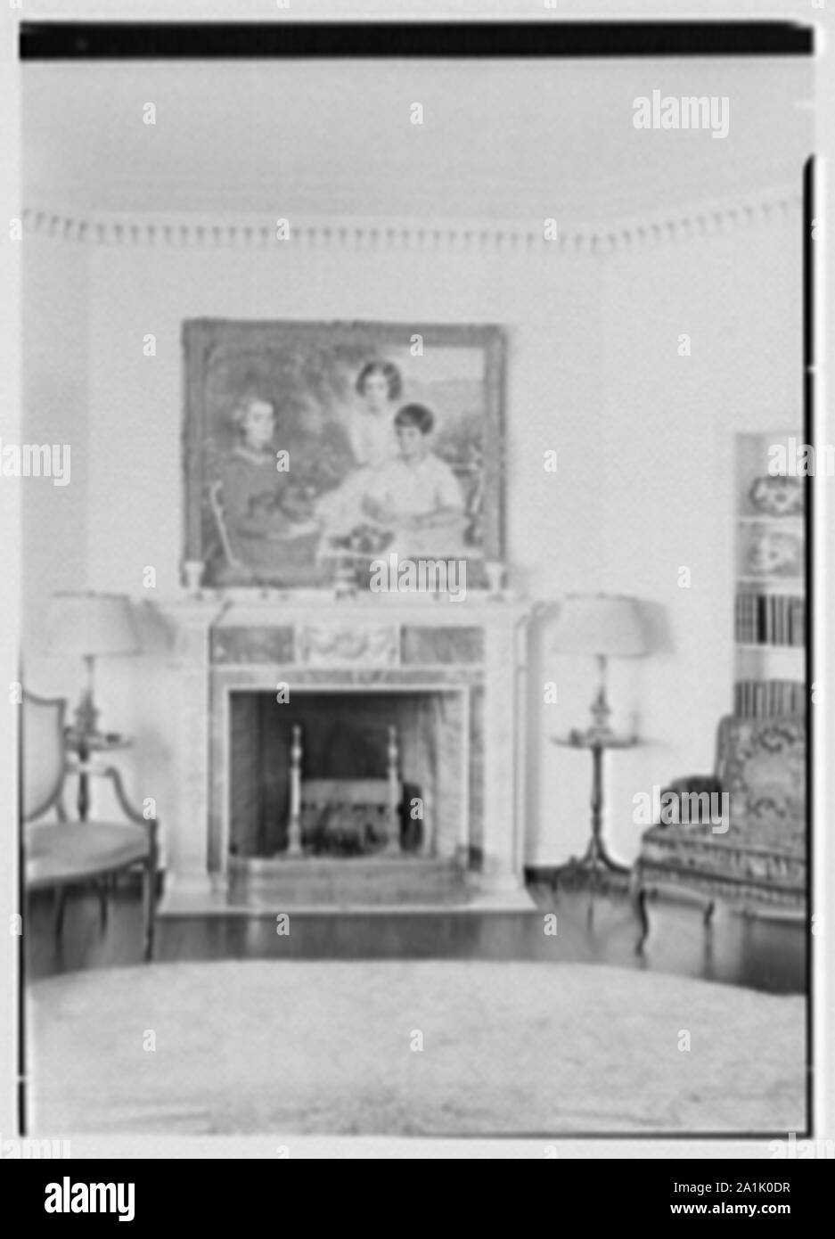 Nelson Doubleday, residence in Mill Neck, Long Island, New York Stock