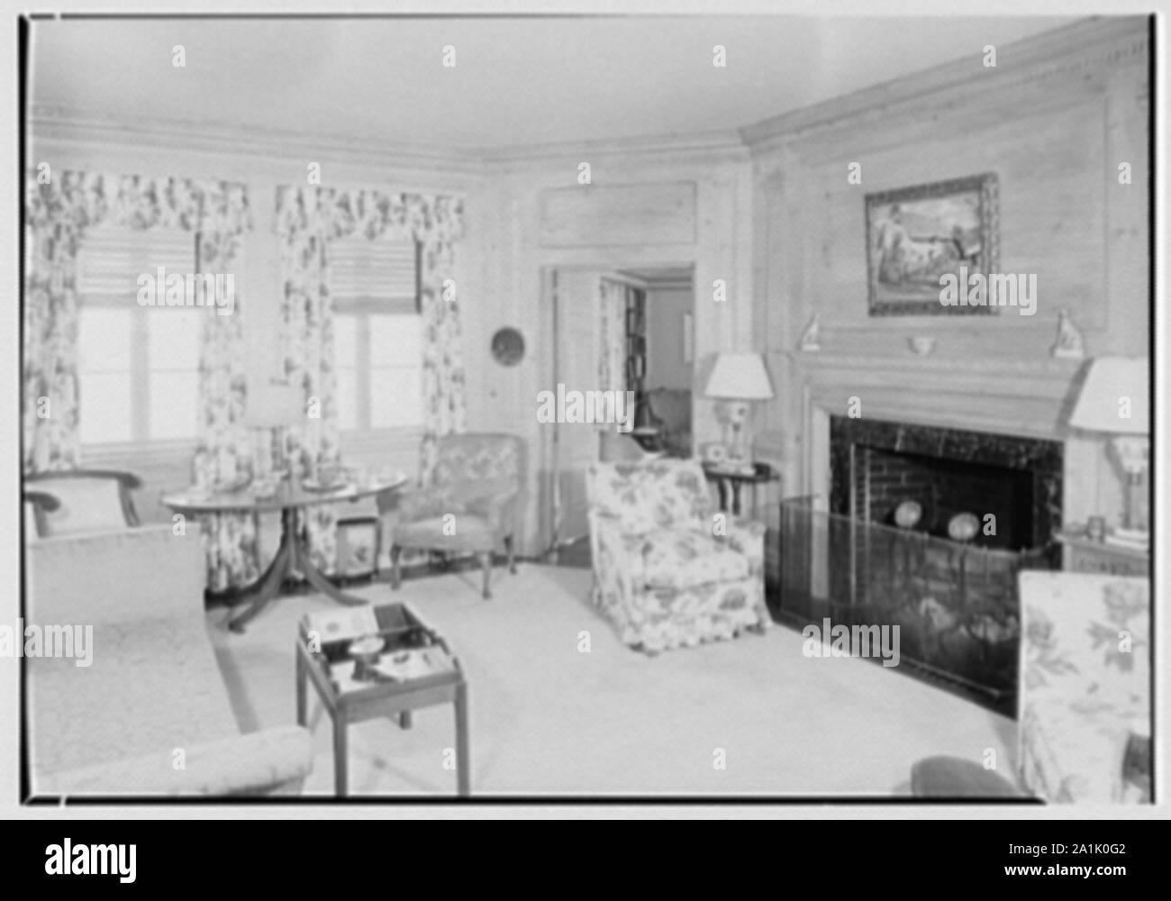 Nelson Doubleday, residence in Mill Neck, Long Island, New York Stock