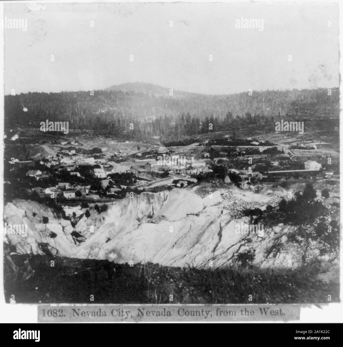 Nevada city, nevada county Black and White Stock Photos & Images - Alamy