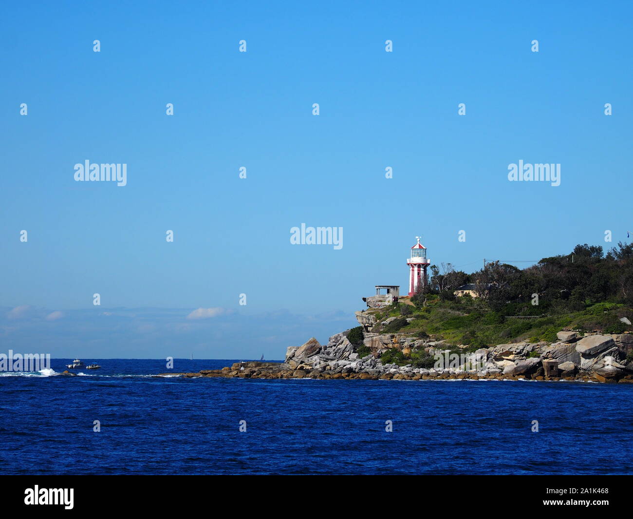 Hornby Watsons Bay Lighthouse Sydney Stock Photo