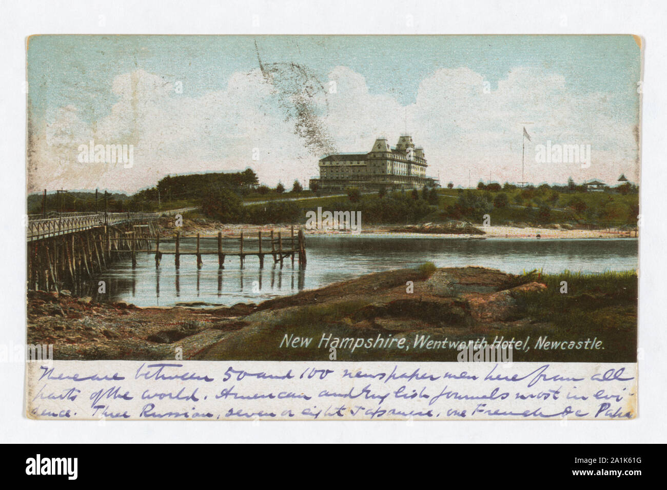 New Hampshire, Wentworth Hotel, Newcastle Stock Photo Alamy