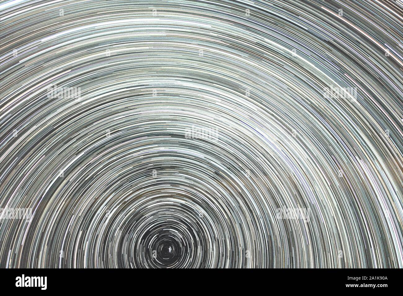 Milky Way and Stars Moving Across the Night Sky Stock Photo - Alamy