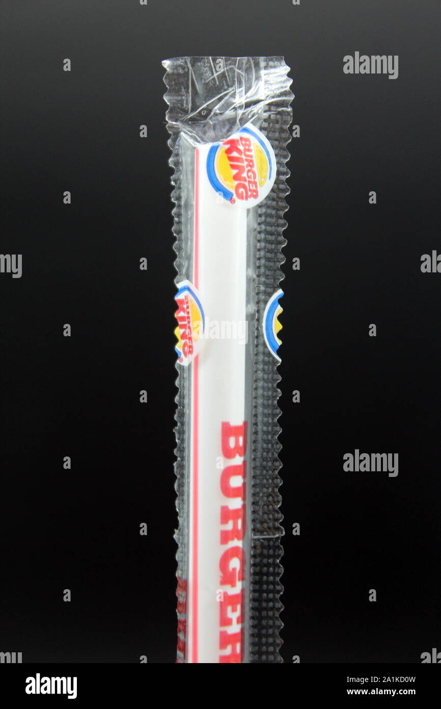 Burger king straws hires stock photography and images Alamy