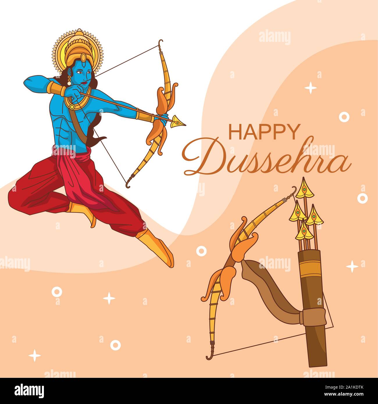 Rama Killing Ravana During Dussehra Stock Illustration  Download Image Now   Dussehra Ravana Vector  iStock