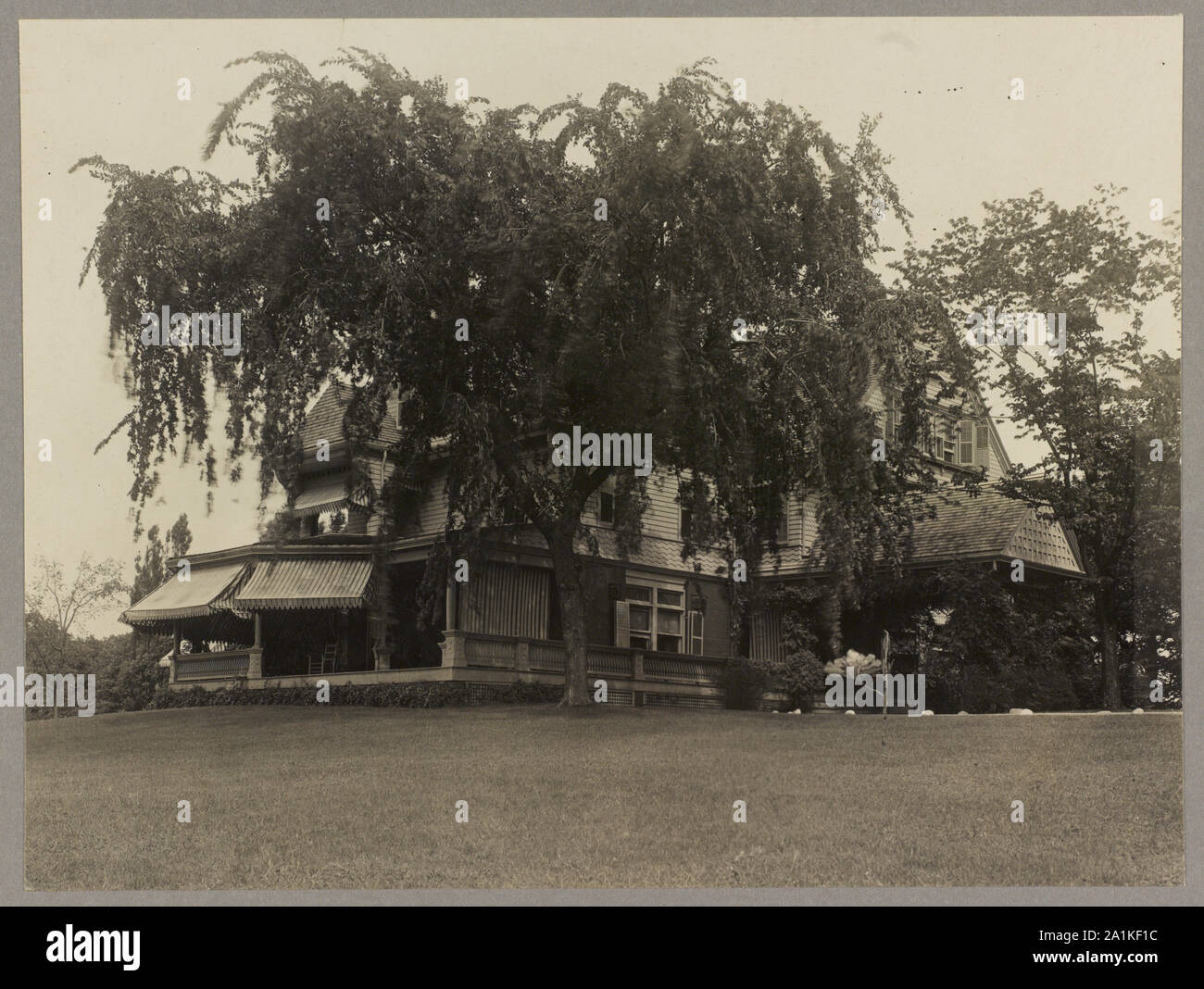 New York, Oyster Bay. Roosevelt residence Stock Photo Alamy