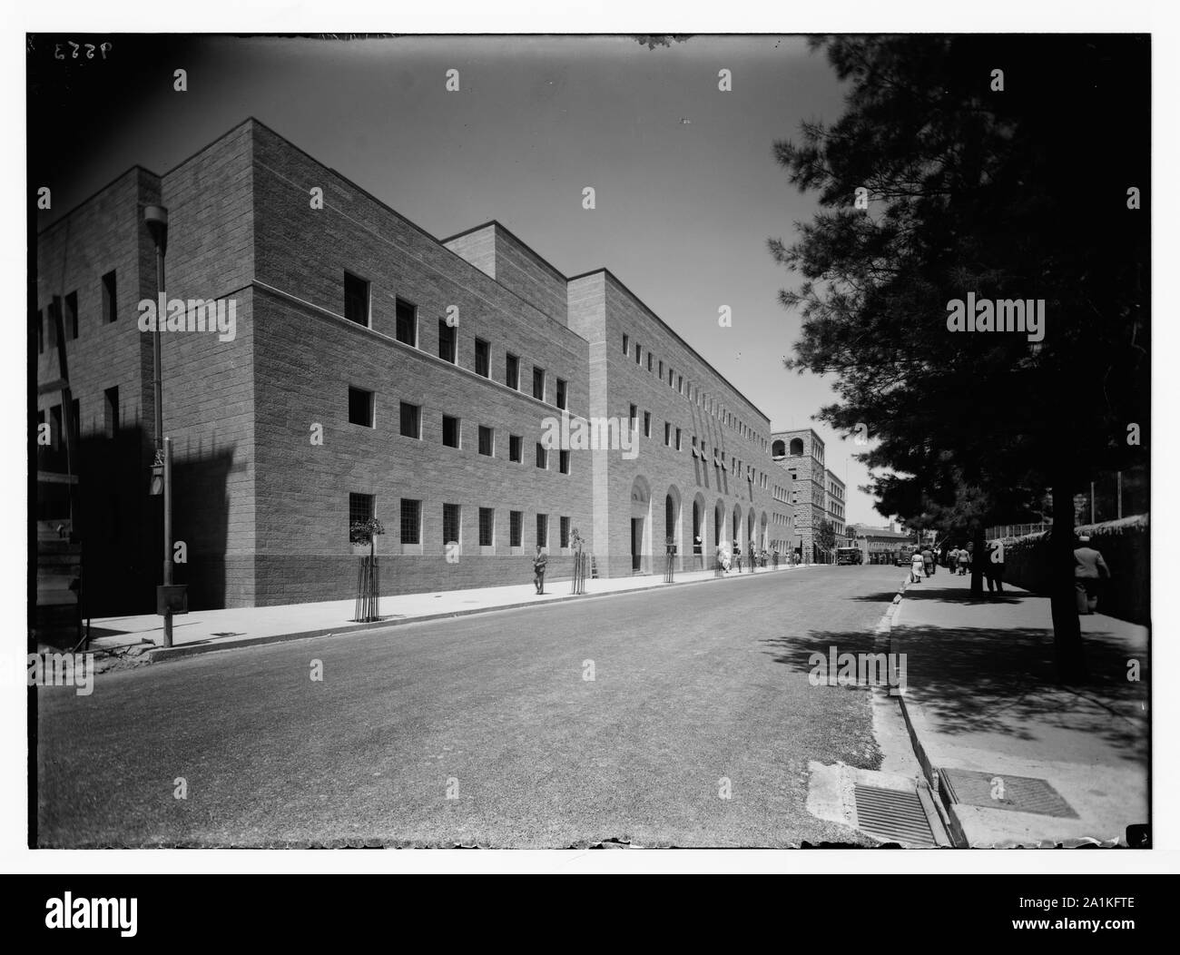 New general post office bldg. [i.e., building] in Jerusalem opened June