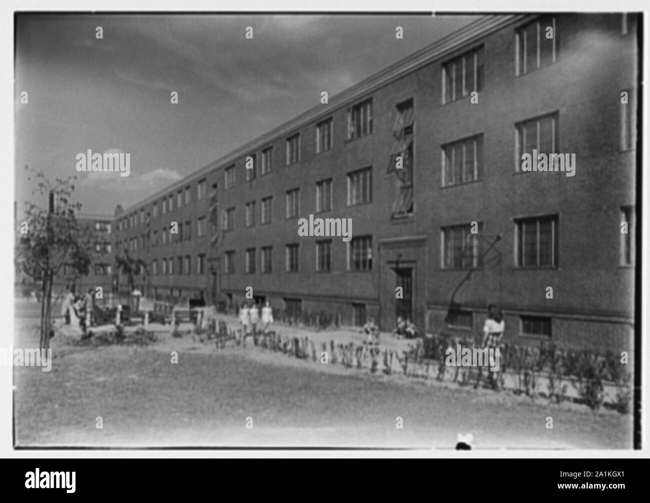 Newark Housing Authority, 57 Sussex Ave., Newark, New Jersey Stock