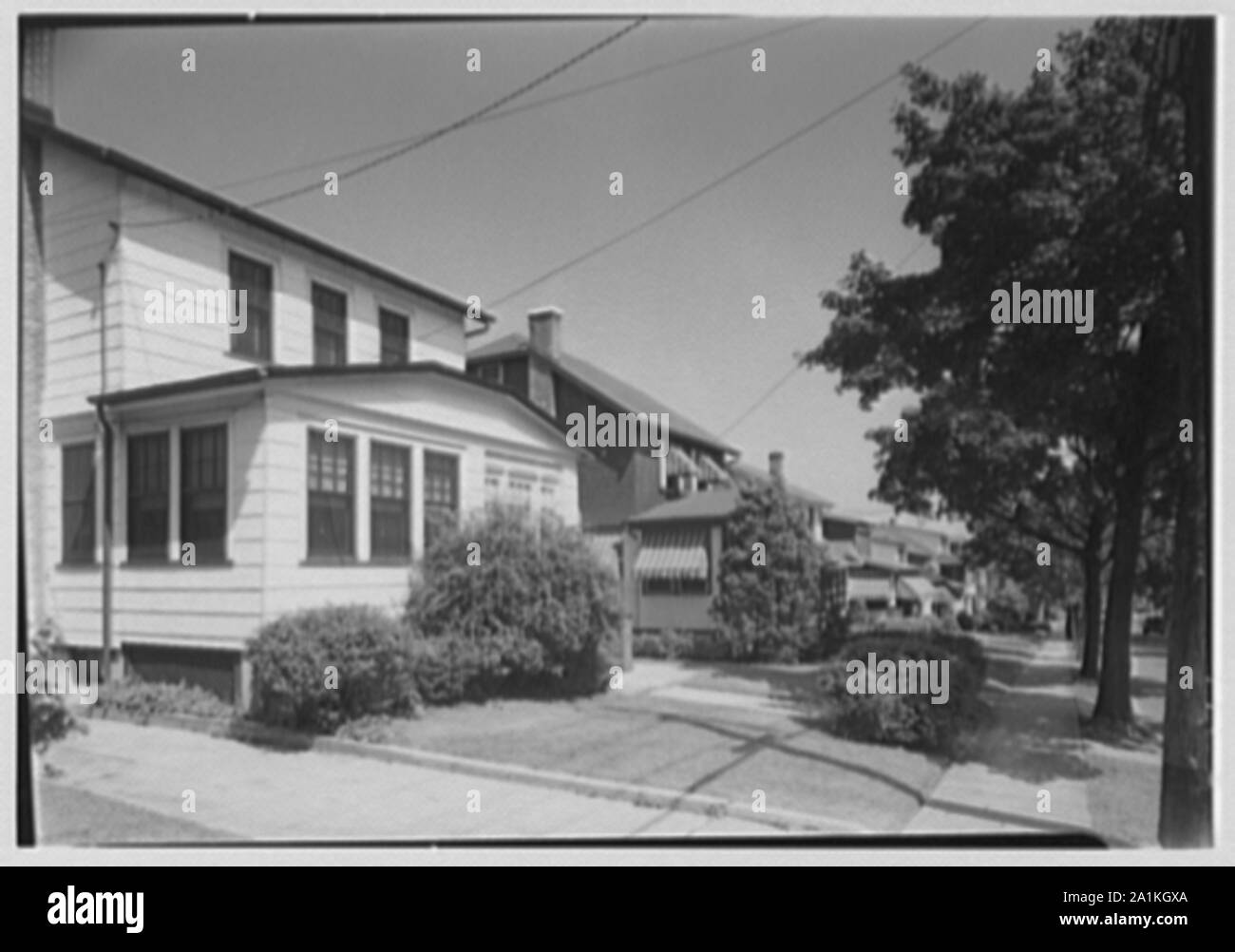 Newark Housing Authority, Sussex St., Newark, New Jersey Stock Photo