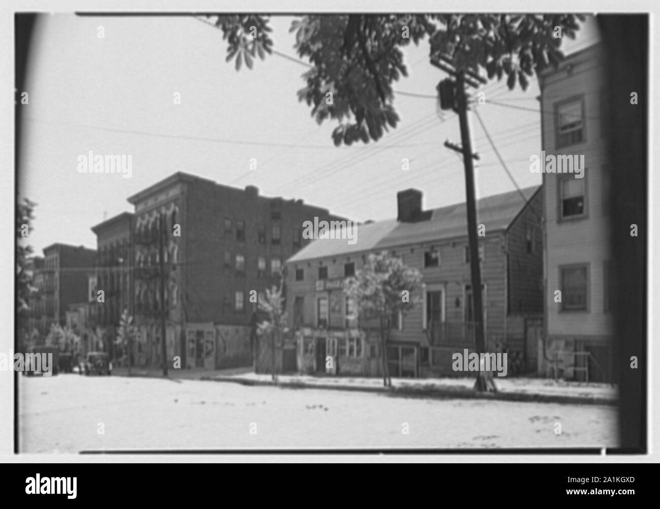 Newark Housing Authority, Sussex St., Newark, New Jersey Stock Photo