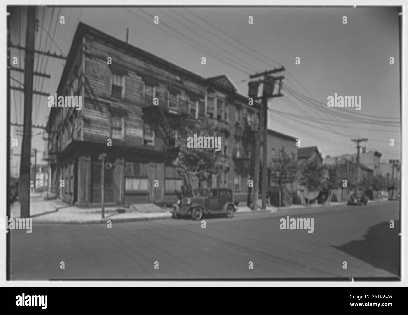 Newark Housing Authority, Sussex St., Newark, New Jersey Stock Photo