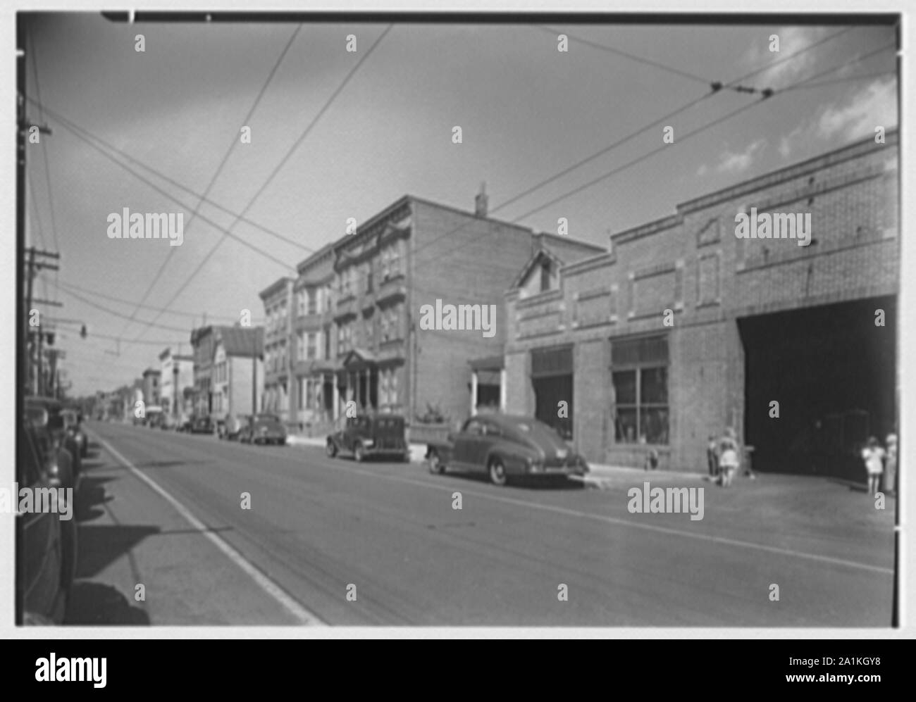 Newark Housing Authority, Sussex St., Newark, New Jersey Stock Photo