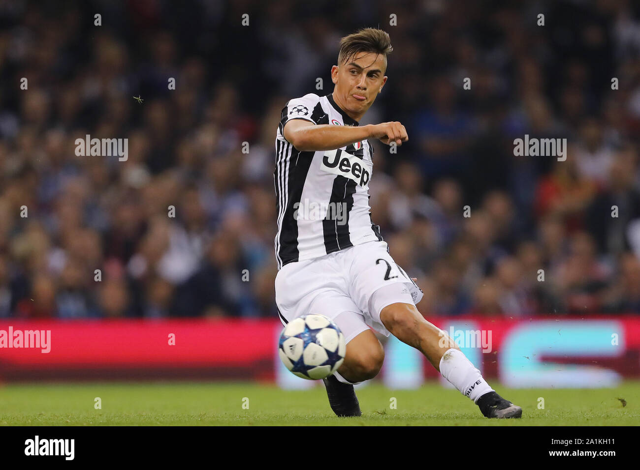 Paulo Dybala of Juventus - Juventus v Real Madrid, UEFA Champions League  Final, National Stadium of Wales, Cardiff - 3rd June 2017 Stock Photo -  Alamy